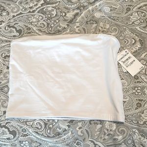 White tube top